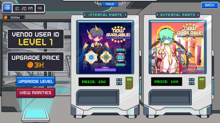 Fembot Vending Machine screenshot