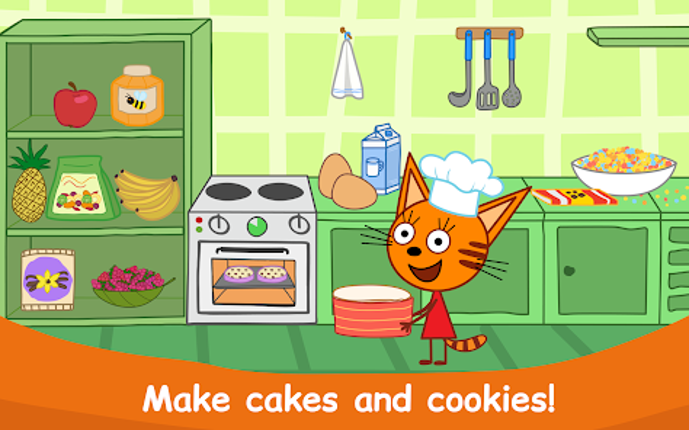 Kid-E-Cats: Kids Cooking Games screenshot