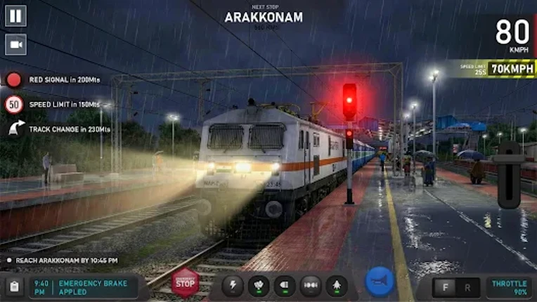 Indian Train Simulator: Game screenshot