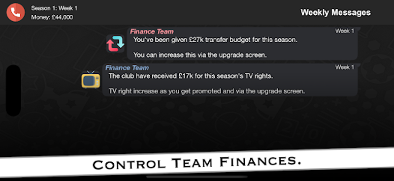 Football Tycoon 2 screenshot