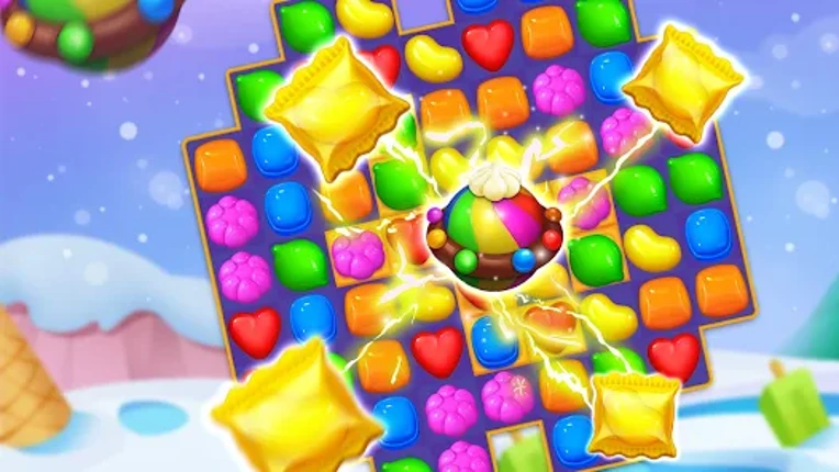 Pet Candy Puzzle-Match 3 games Image