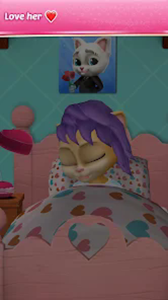 Pregnant Talking Cat Emma Image