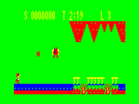 VZ200 Ghosts 'N Goblins screenshot