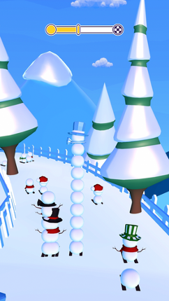 Snowman Rush screenshot