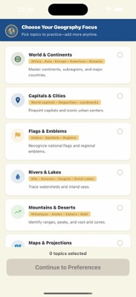 Geography Games &amp; Flag Quizzes screenshot