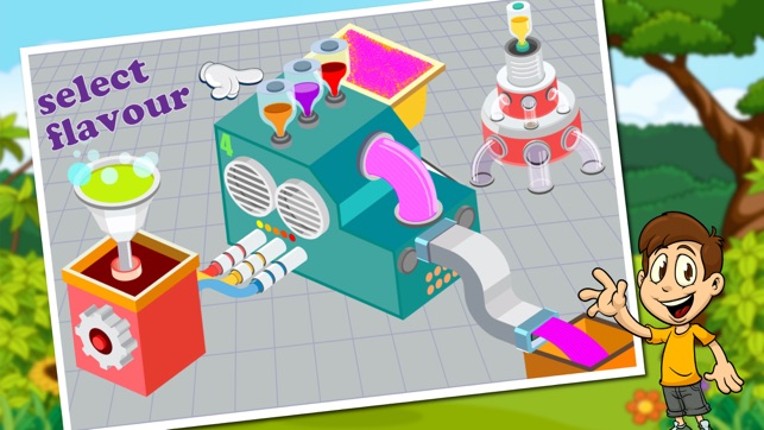 Granny's Candy &amp; Bubble Gum Factory Simulator - Learn how to make sweet candies &amp; sticky gum in sweets factory screenshot