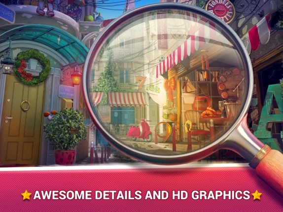 Hidden Object.s Love in Paris – Adventure Puzzle.s screenshot