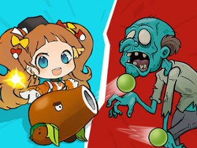 Plant Girl Defense Zombie Image