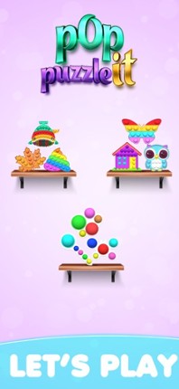 Pop It Puzzle Fidget 3D Games screenshot