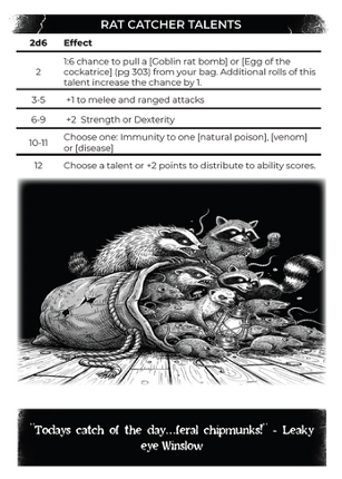 Rat-Catcher Class for Shadowdark rpg Image