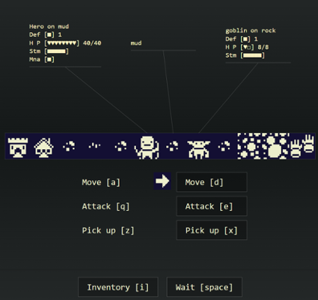 Ruins & Rangers 7DRL Image