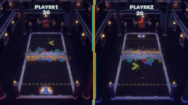 Tetro Battle screenshot
