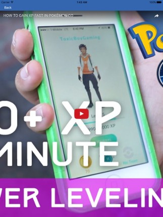 Trainer Guide For Pokemon Go - Level Your Trainer Fast screenshot