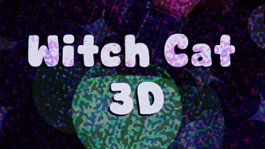 Witch Cat 3D Image