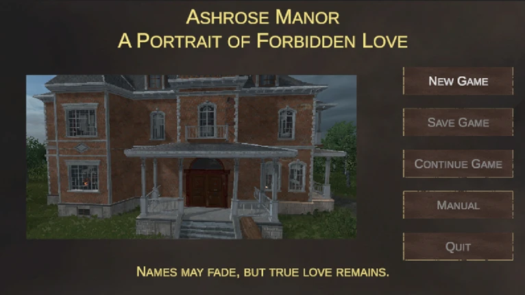 Ashrose Manor - A Portrait of Forbidden Love Image