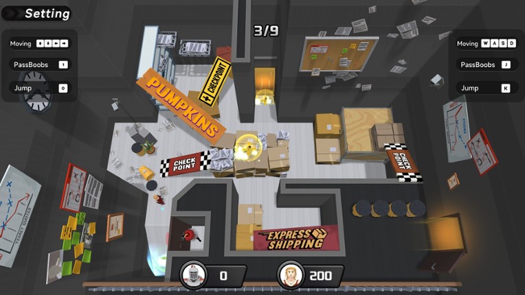 Bang Pass Duel screenshot