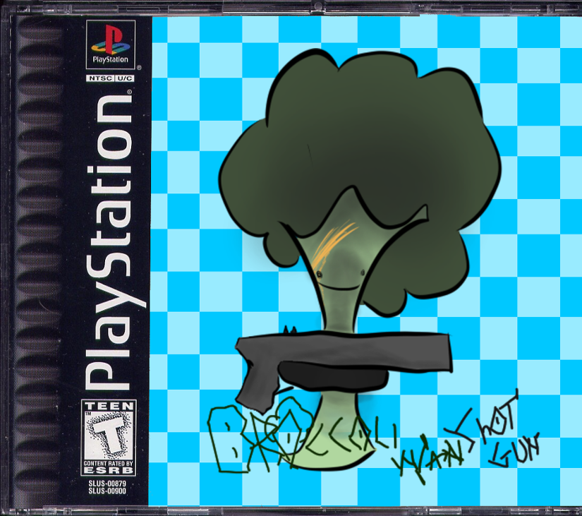 Games like Broccoli with an shotgun!