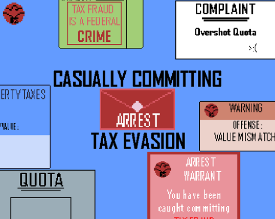 Casually Committing Tax Evasion Game Cover