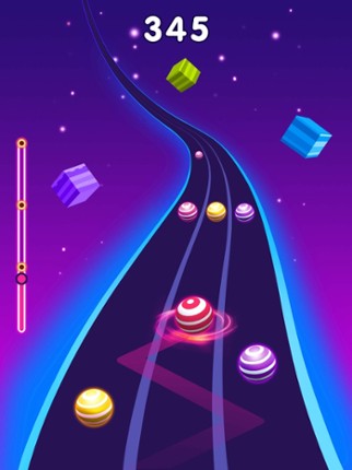 Color Ball Race-Music Game screenshot