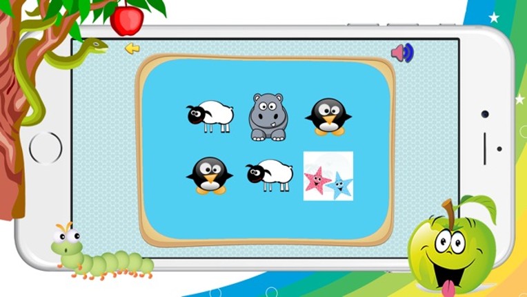 Easy Animal Puzzle Cards Match and Matching Games Free for Toddler or Kids screenshot