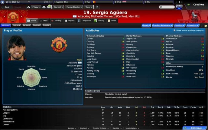 Football Manager 2010 screenshot