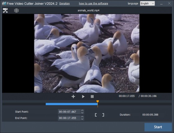 Free Video Cutter Joiner screenshot