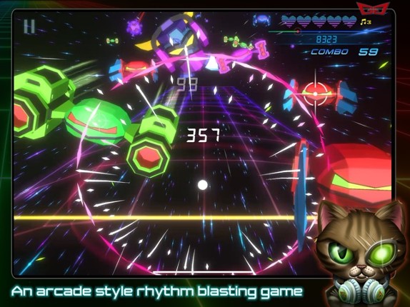 Galactigun: Rhythm Blaster screenshot