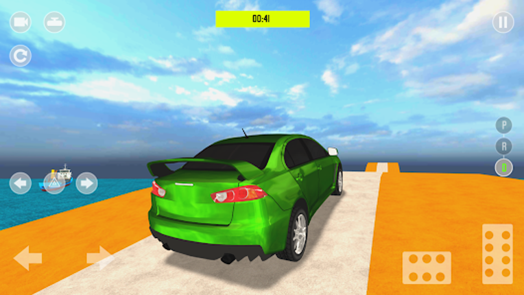 Real Car Driving Image