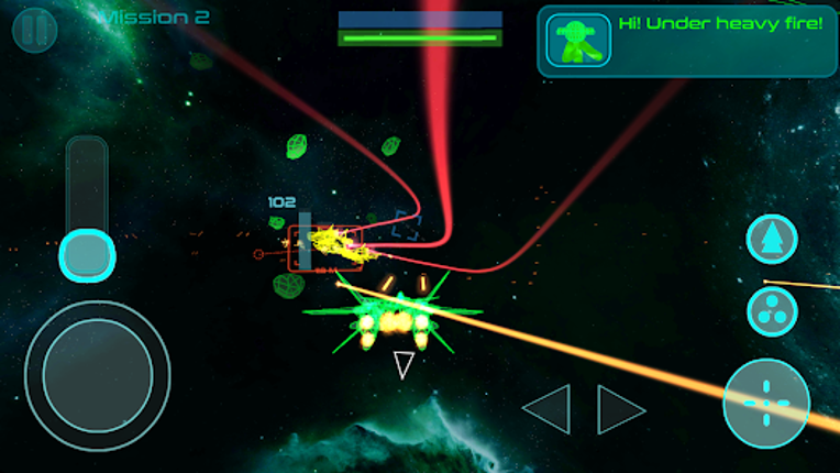 Stickman Space Fighter Image