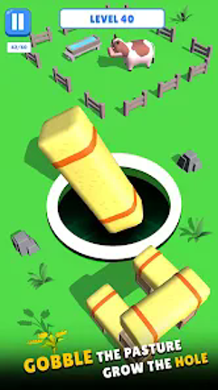 Whole in Hole: Black Hole Game screenshot