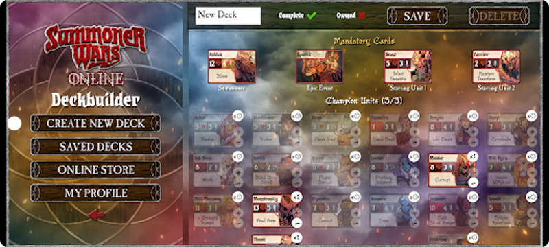 Summoner Wars Online screenshot