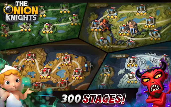 The Onion Knights : Defense screenshot