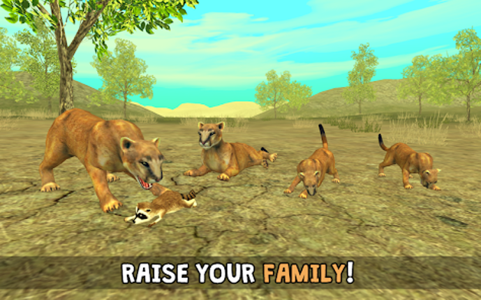 Wild Cougar Sim 3D Image