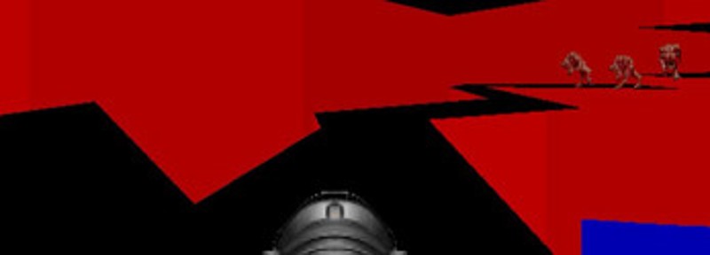 Red and Black - Hall of Tortured Souls inspired doom map. screenshot