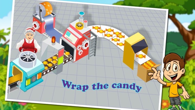 Granny's Candy &amp; Bubble Gum Factory Simulator - Learn how to make sweet candies &amp; sticky gum in sweets factory screenshot