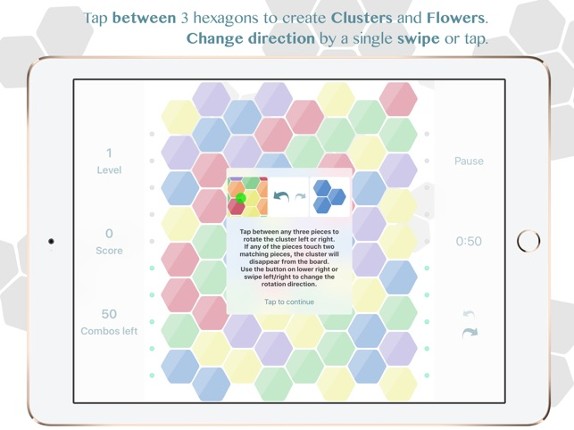 Hexic free - the original game screenshot