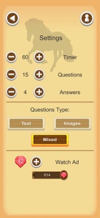 Horse Quiz screenshot