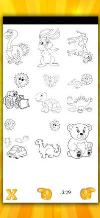 Kids doodle &amp; coloring pages Image