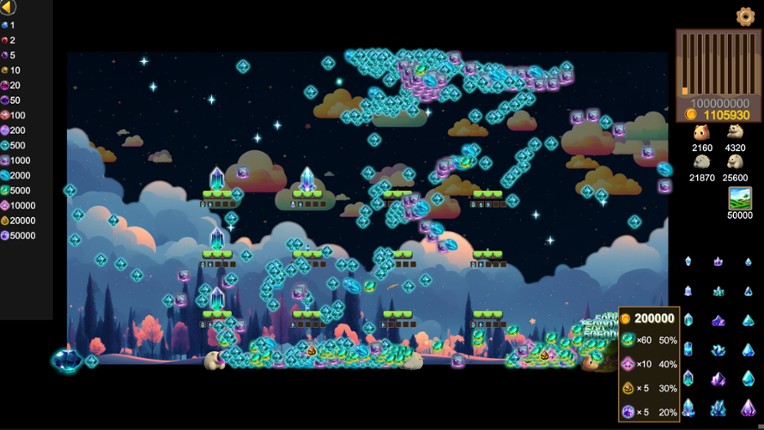 Lucky gem screenshot
