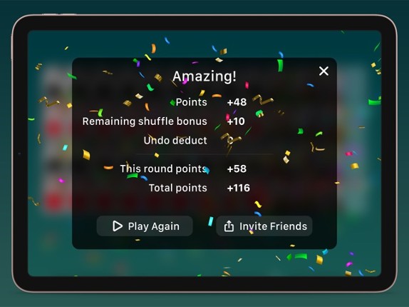 Montana (Gaps) Solitaire screenshot