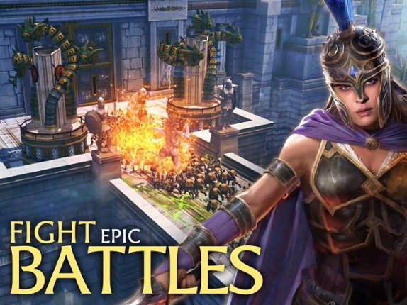 Olympus Rising: Hero Defense screenshot