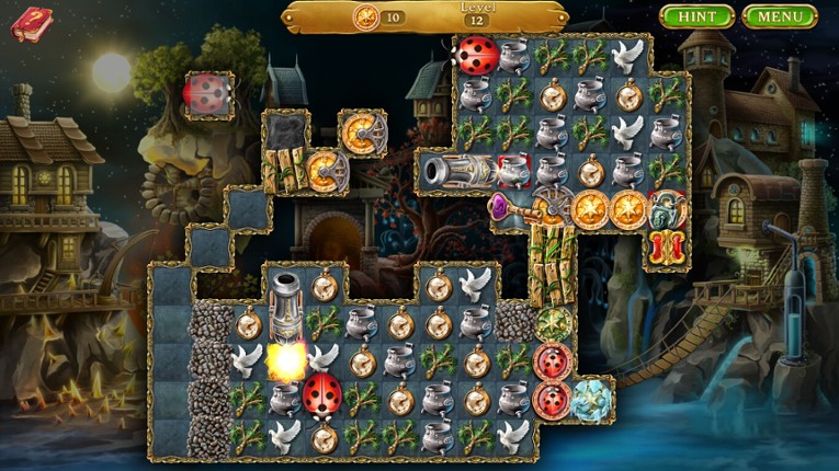 Spellarium 9 Match 3 Puzzle screenshot