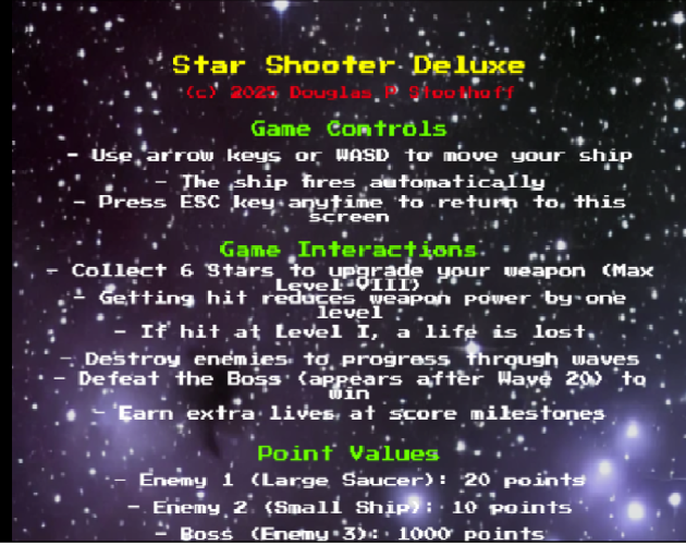 Games like Star Shooter Deluxe