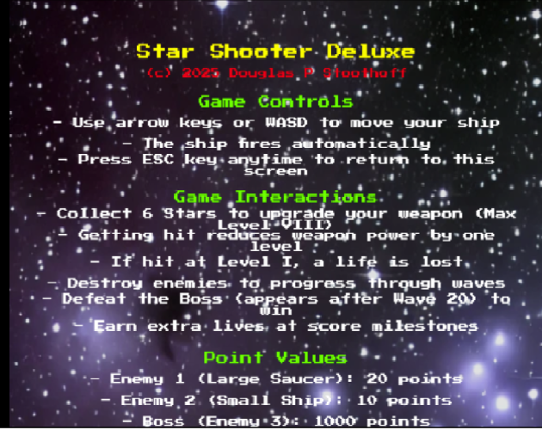 Star Shooter Deluxe Image