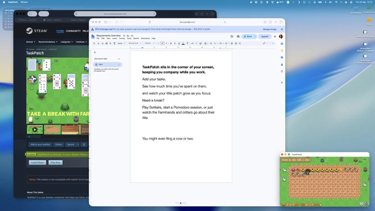 TaskPatch screenshot