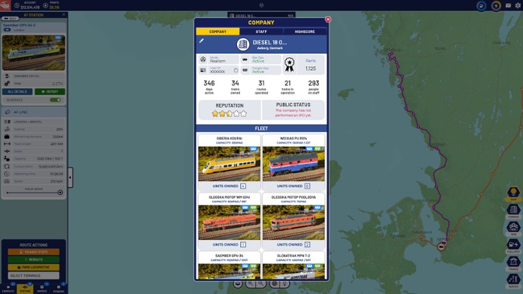 Train Manager screenshot