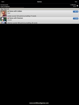 Train Words screenshot