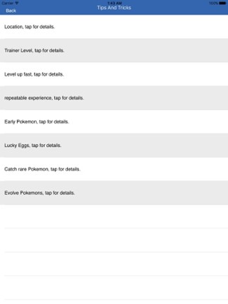 Trainer Guide For Pokemon Go - Level Your Trainer Fast screenshot