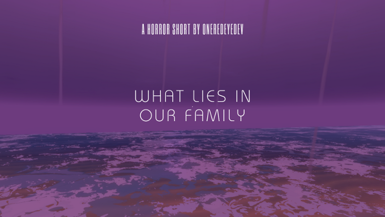 What LIES in Our Family Image