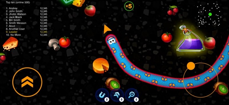 WormsZone.io - Hungry Snake screenshot